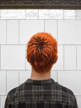 メリケンバーバーショップ コウベ(MERICAN BARBERSHOP KOBE) ネオパンクネオレンジ