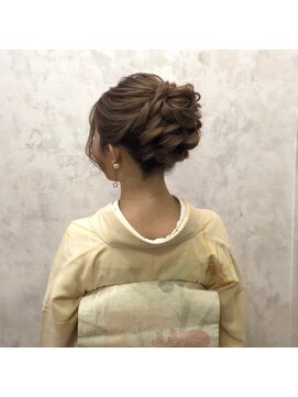 クラビス(CLAVIS) 訪問着ヘア