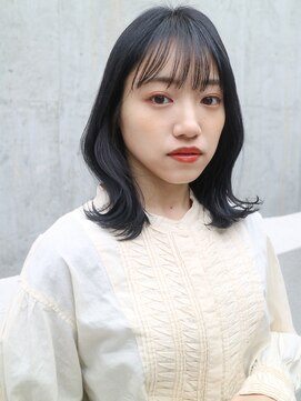 ダヴィン 中目黒(DaVin) 【DaVin中目黒】くびれボブ　ブルーブラック