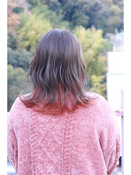 ビアージュ(Viage) #インナーカラー #オレンジインナー #オレンジカラー