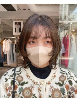 アクアオモテサンドウ(ACQUA omotesando) *ネオウルフカット!ショートウルフレイヤー!ミディアムカット