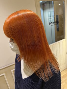 アルーシェ 新宿店(Alushe) オレンジヘア