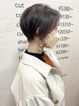 モリオ フロム ロンドン サッポロファクトリー店(morio FROM LONDON) 【morio】札幌ショート　大人かわいいハンサムショート