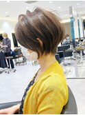 美シルエット×立体感×上質大人ショートボブ【担当BISA】