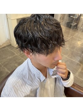 アンスール(Un Seul) メンズマッシュパーマ