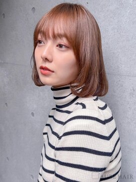 オーブ ヘアー ミア 大村店(AUBE HAIR mia) 20代・30代_小顔カット_内巻きボブ