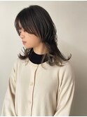 ウルフカット/インナーカラー