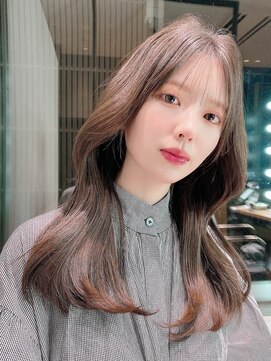 アイティーバイアルバム 八王子店(IT by ALBUM) くびれる韓国ヘア_ショコラアッシュヘルシースタイル_29098