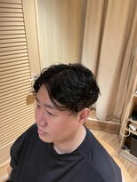 ヘアーモードキクチ 日本橋三越前店&nbsp;メンズソフトツイストパーマ