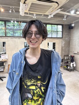 ナループロアオハナ(Nalu pu loa ohana) 波巻きスパイラルパーマツイストスパイラルパーマメンズマッシュ