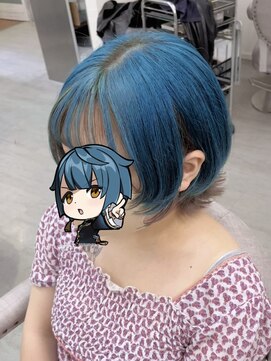 アールプラスヘアサロン(ar+ hair salon) 【原神、行秋ブルー】