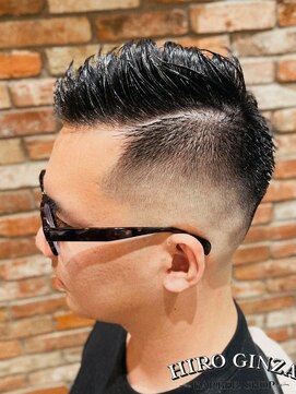ヒロギンザバーバーショップ 丸の内店(HIRO GINZA BARBER SHOP) ビジネス×スキンフェードスタイル