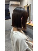 あご下ボブスタイル