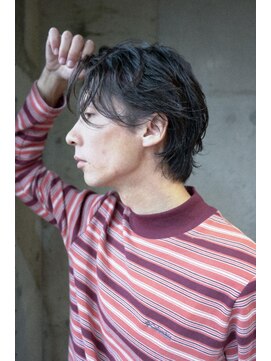 キュー(Cue_) 骨格補正カット＋メンズパーマ