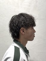 ガオプロデュースバイレボ(gao produced by revo)&nbsp;【曽我尾真生】ツイストスパイラル/メンズパーマ/ウルフ