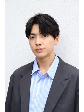 ネイビー(NAVY) センターパート