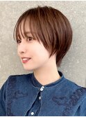 丸みショート