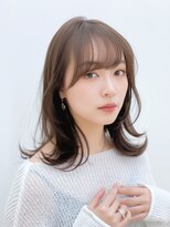 大人可愛い大人美人ふんわりカール小顔カットくびれレイヤー