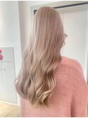ダブルカラーブロンドベージュカラーケアブリーチハイトーン韓国