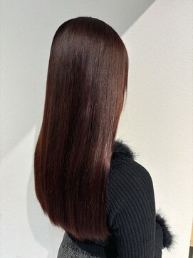 ベルバイリトル(belle by little) レッドブラウンカラー