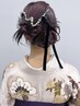 2025卒業式★袴着付け+ヘアアレンジ★早朝ok★電話予約のみ承ります