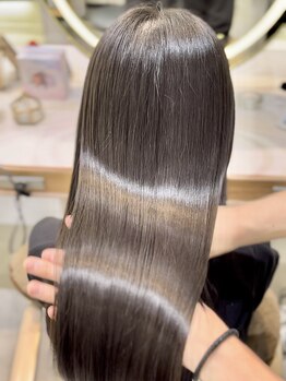 カノン(kanon hair&beauty)の写真/サラ艶ヘアで可愛いスタイルを継続的に楽しめる♪オシャレ×綺麗な髪がずっと続くよう徹底サポート◎