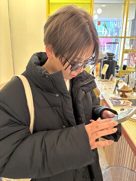 ヒントステーション(HINTSTATION) 〈浅草 半個室〉２ブリーチ/ペールベージュ