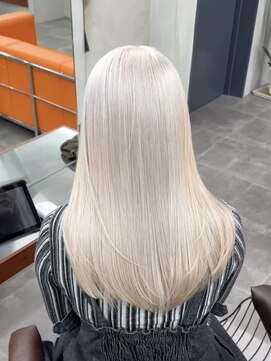 ニコ トウキョウ 渋谷(nico TOKYO) ホワイトブロンドダブルカラーケアブリーチハイトーン