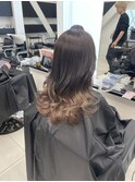 ブラウングラデーションカラー