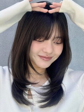 ガーデン 銀座(GARDEN) ミディアムレイヤー/イメチェン/美髪/外ハネボブ/ワイドバング