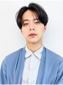 20代30代メンズソフトツーブロックビジネス大人カッコイイ