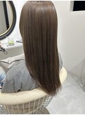 透明感グレージュ