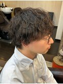 メンズ 刈り上げない ふんわりツイストスパイラル