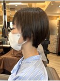品のある大人のためのマッシュショート【池袋/ショート/ボブ】