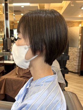 キャラ 池袋本店(CHARA) 品のある大人のためのマッシュショート【池袋/ショート/ボブ】