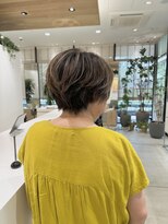 ステアケース 武蔵小杉店(stair:case)&nbsp;白髪ぼかしハイライト大人ショート立体感カラー