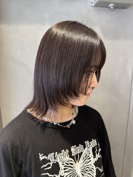 アース 三軒茶屋店(HAIR&MAKE EARTH) タイト＆エッジィなハッシュカット【三軒茶屋】