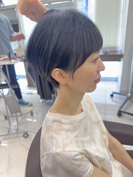 アッシュ 下北沢店(Ash) 黒髪でもかわいいマッシュショート
