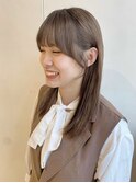 四条河原町 ブリーチなしカラー ミルクティベージュ