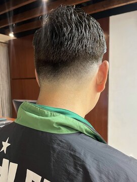 クオリス 上板橋店(QUALIS) 20代30代 刈り上げフェード◎爽やかビジネス好印象ショート