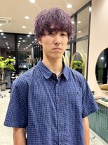 イギー(igggy)&nbsp;ワンブリーチで作るパープルアッシュカラー♪