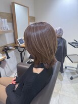 ステラバイケンジ 藤沢(STELLA by KENJE)&nbsp;白髪ぼかし細めハイライト30代40代50代ブルーグレージュ