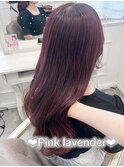ブリーチなし ピンクラベンダー♪