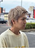 スパイキーショート【宇都宮/ブリーチ/ミルクティー)