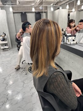 エンディアリング 東銀座(Endearing) イメチェンスタイル/フルバング/似合わせカット/東銀座