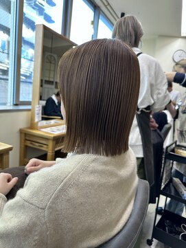 ヘアーポケット リタ(HAIR POCKET ritta) 藤田が勧める酸性ストレート×ボブ