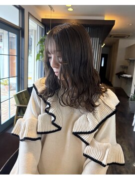 アロー ヘアー(arrow hair) ＊オリーブベージュ