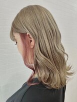 ガーデン 西川田店(garden) 宇都宮ブリーチなしダブルカラーレイヤーカット顔周りカット韓国