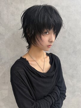 アイヴァン(AIVAN) ハッシュカット・ショートウルフ・レイヤーショート lll
