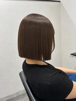 セカンド(Second) Second × 切りっぱなしボブ